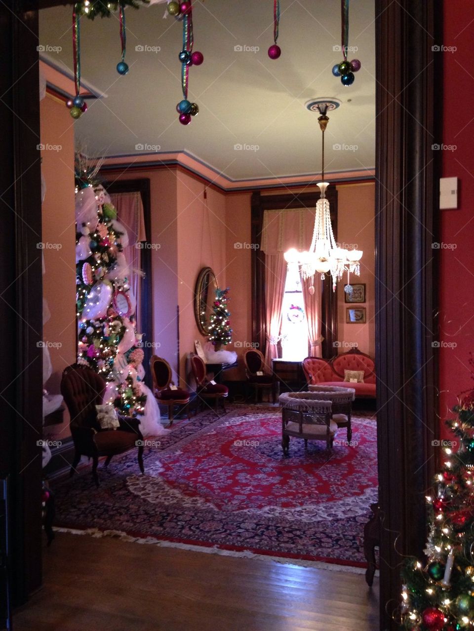 The View into the Ladies Parlor