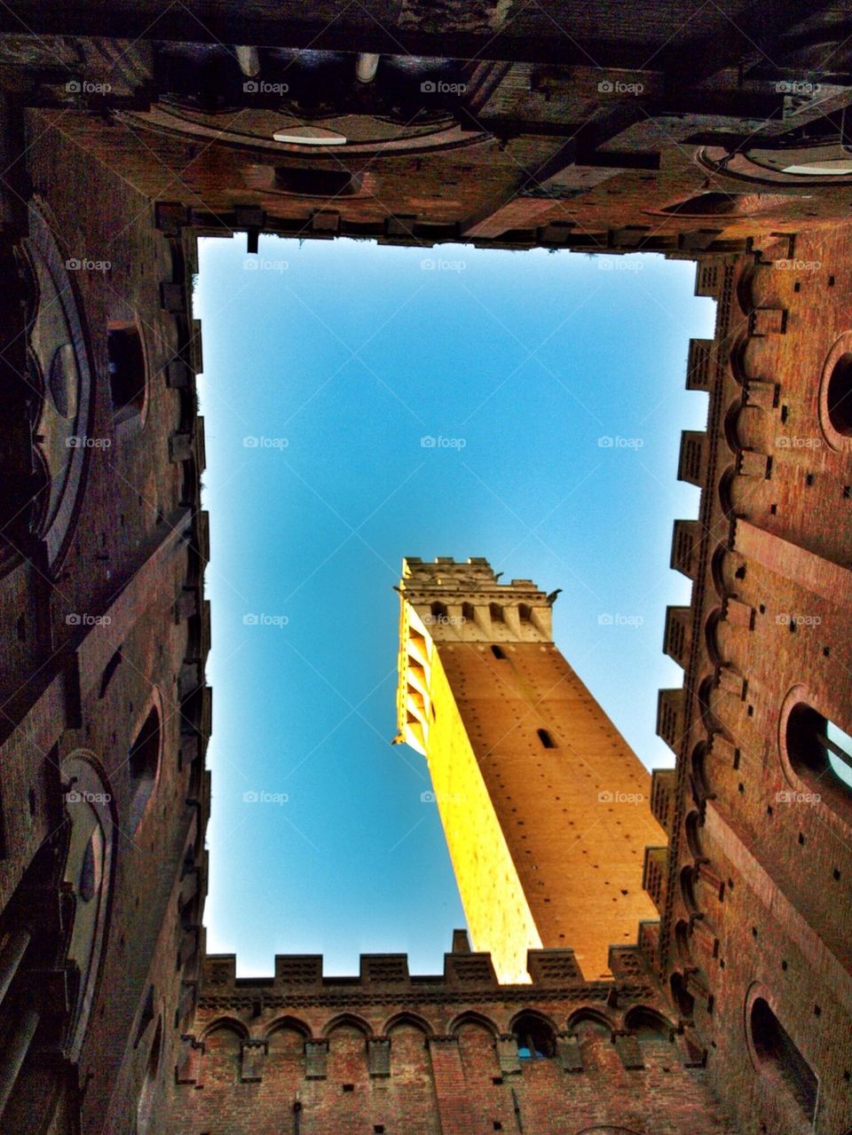 Siena bell tower