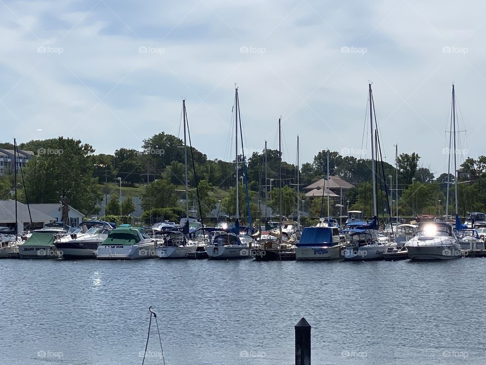 Boats water harbor 