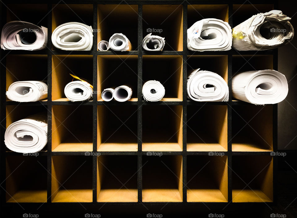 Rolled Drawing Storage