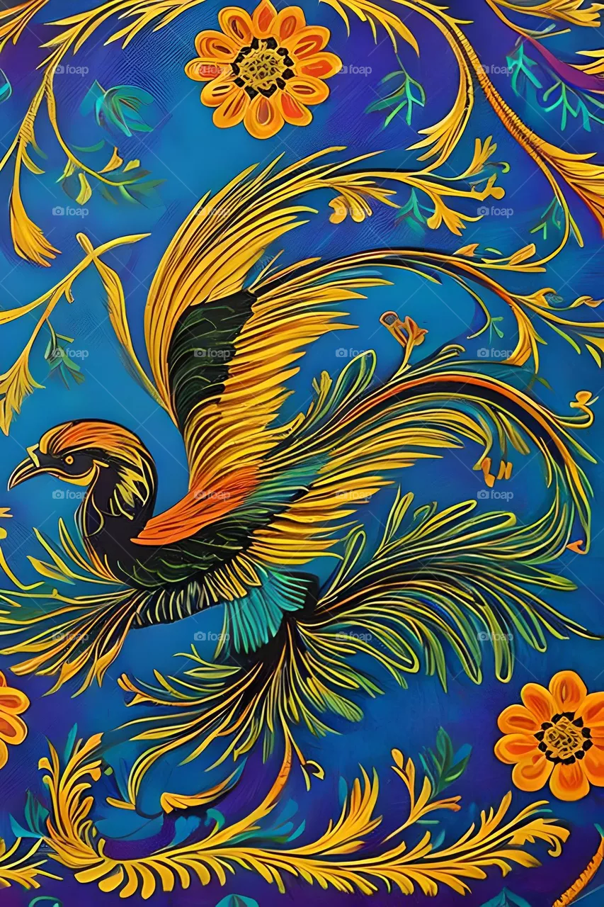 Russian Firebird Fairytale