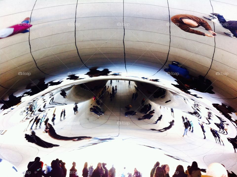 The Bean, Chicago. 