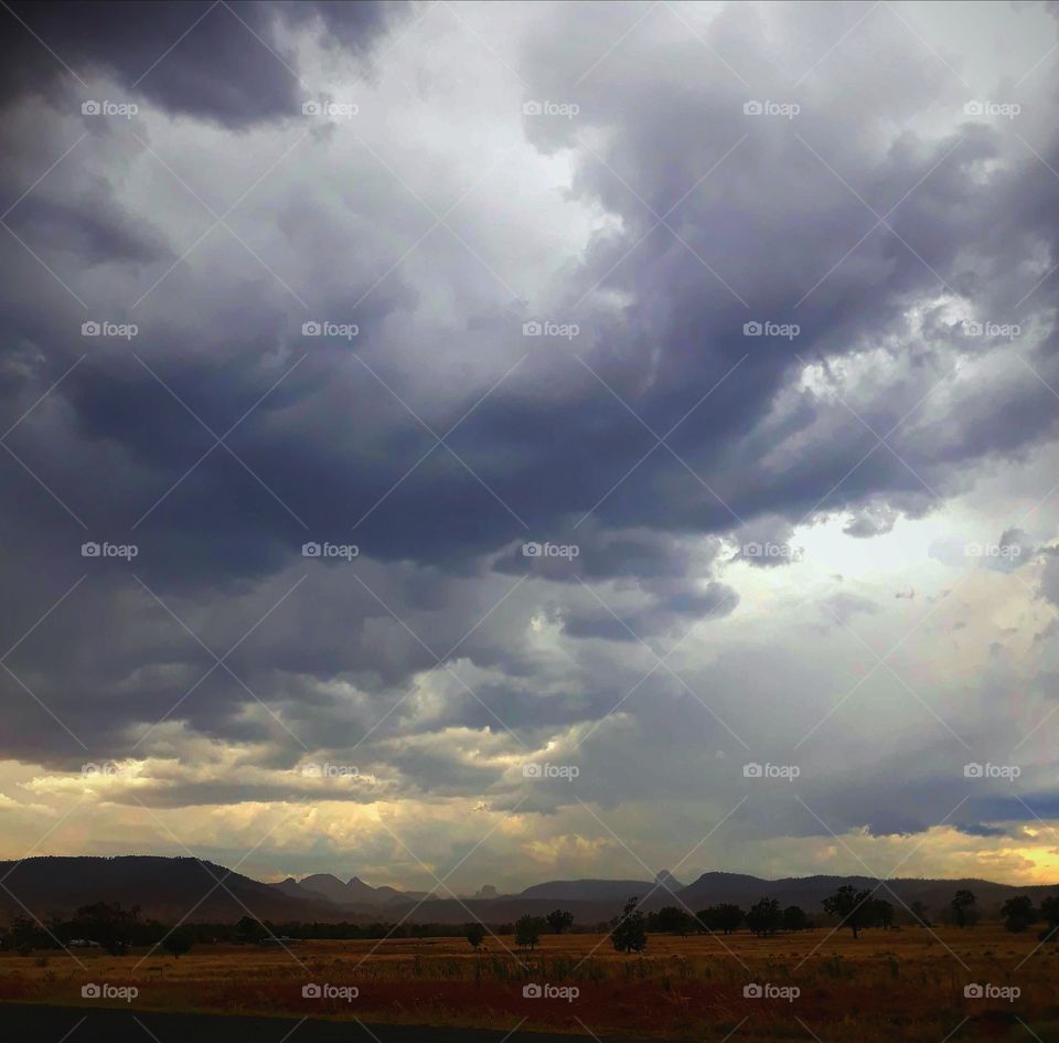 A Beautiful cloudy sky