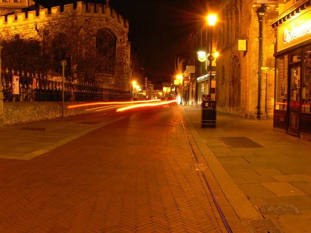 Town by night