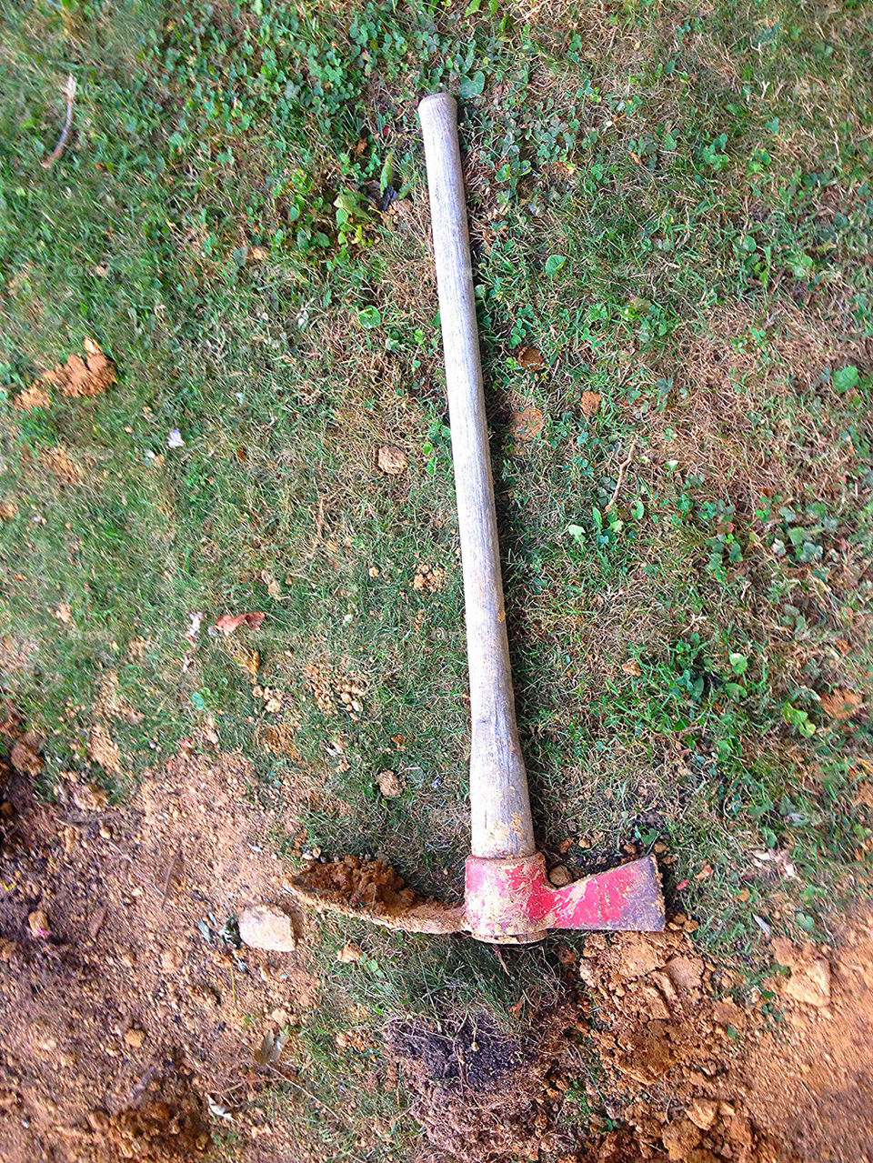 work yard dig chop by vickikl3