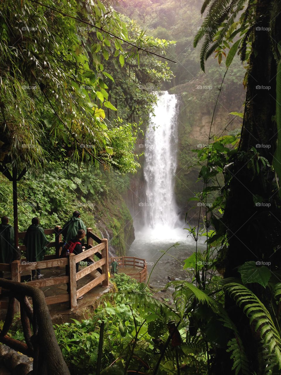 Waterfall. Costa Rica