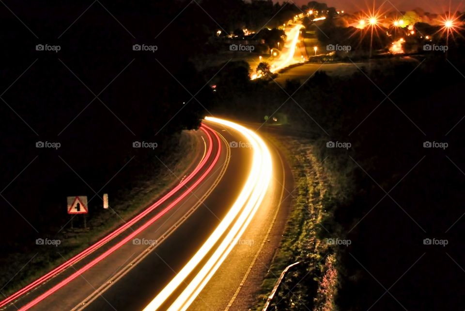 Light trails 