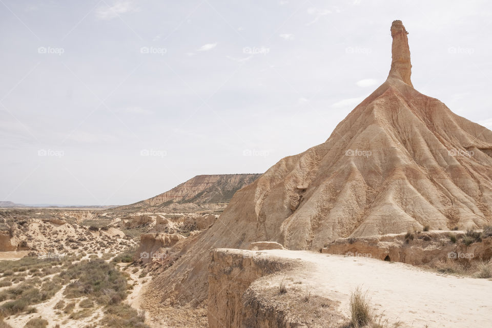 Bardenas Reales in Spain 