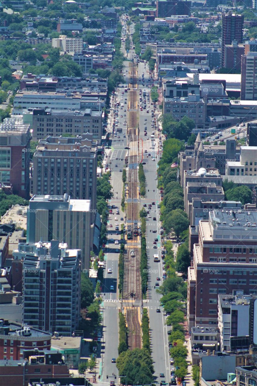 Road in Boston