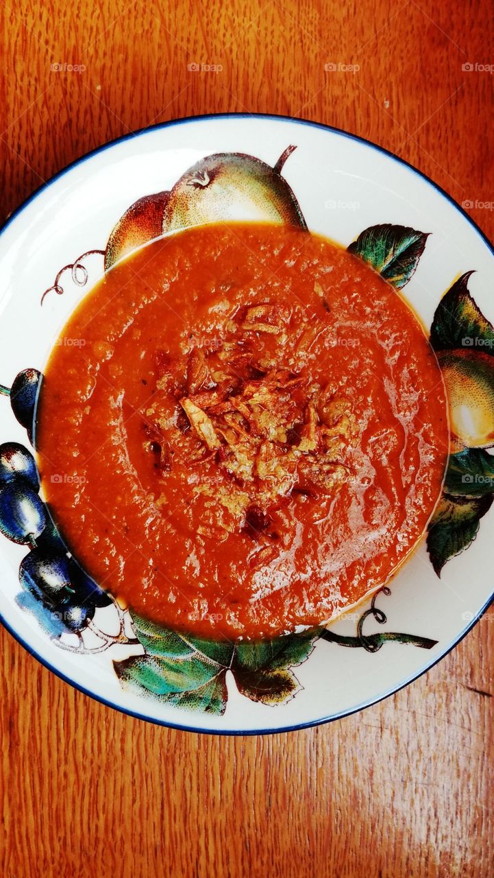 rich hearty homemade tomato soup