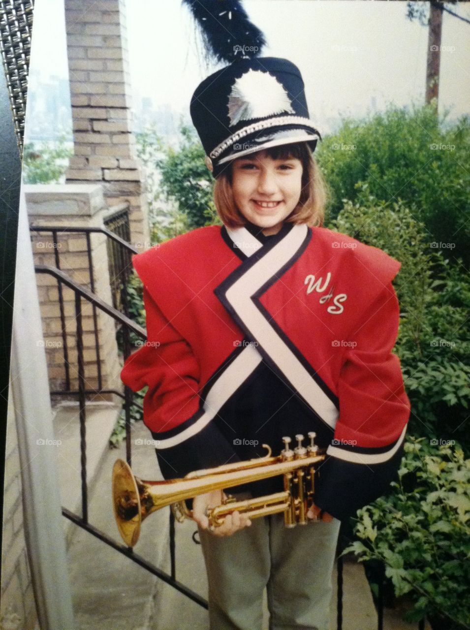 Big Brothers Band Uniform Little Girl 
