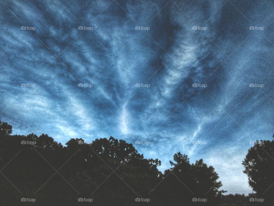 dramatic Alabama Cloudscape