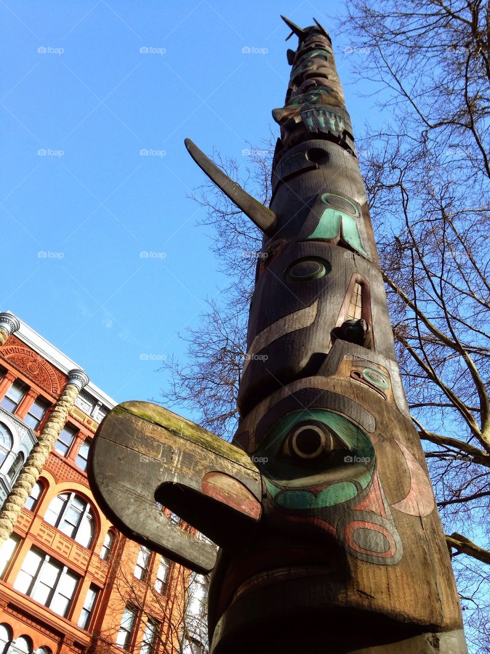 Seattle totem pole