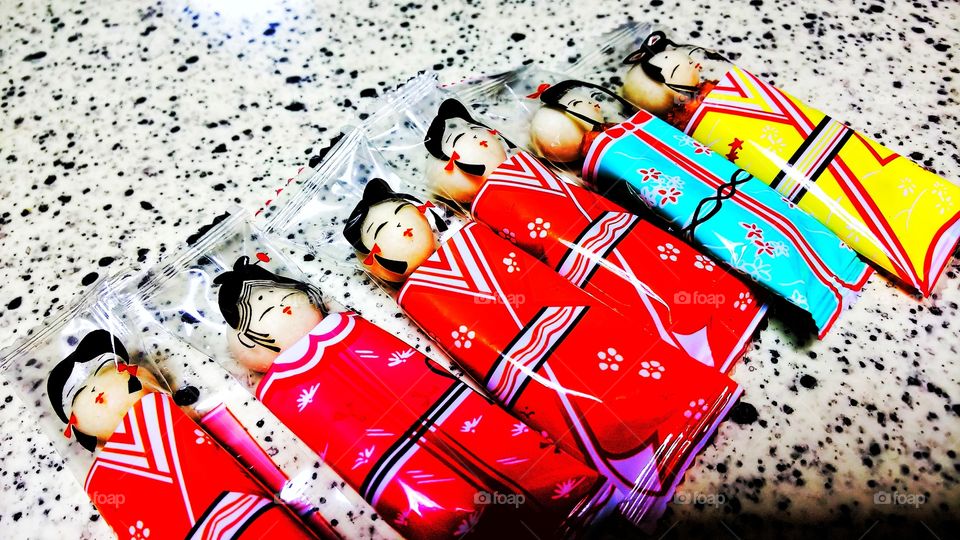 Limbless wooden doll