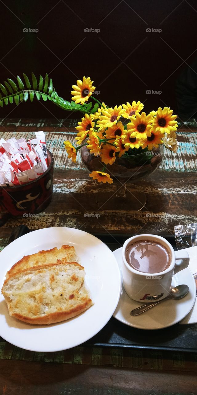 Pão na Chapa ☕