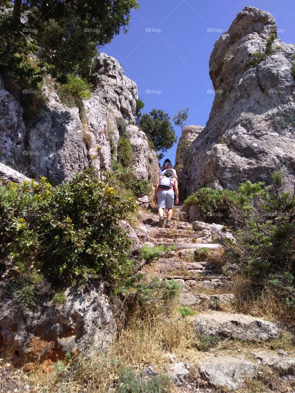 A trip going up to Monte Novo San Giovanni, Orgosolo