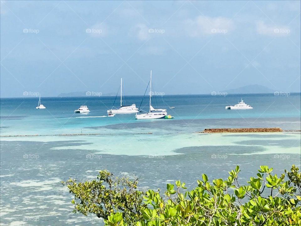 Karibik Boote Strand