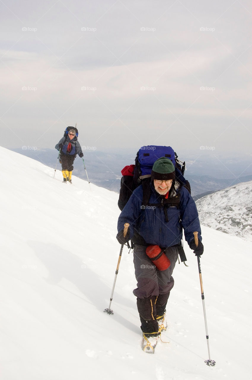To backpackers on the summits of the presidential Range in the White