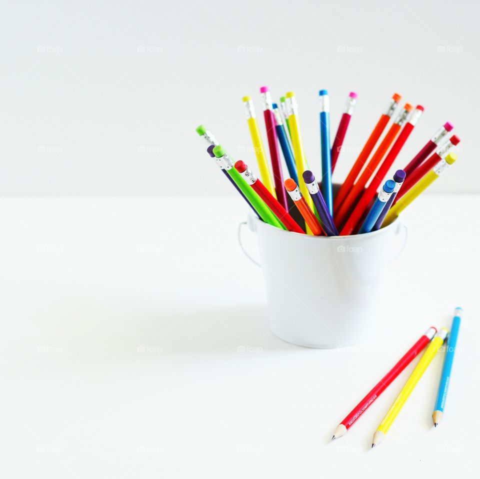 pencils in a cup