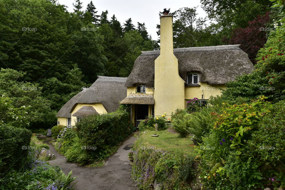 Cottage. English cottage