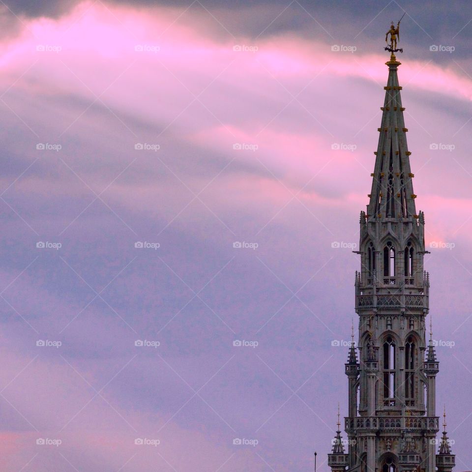 Grand palace in Brussels