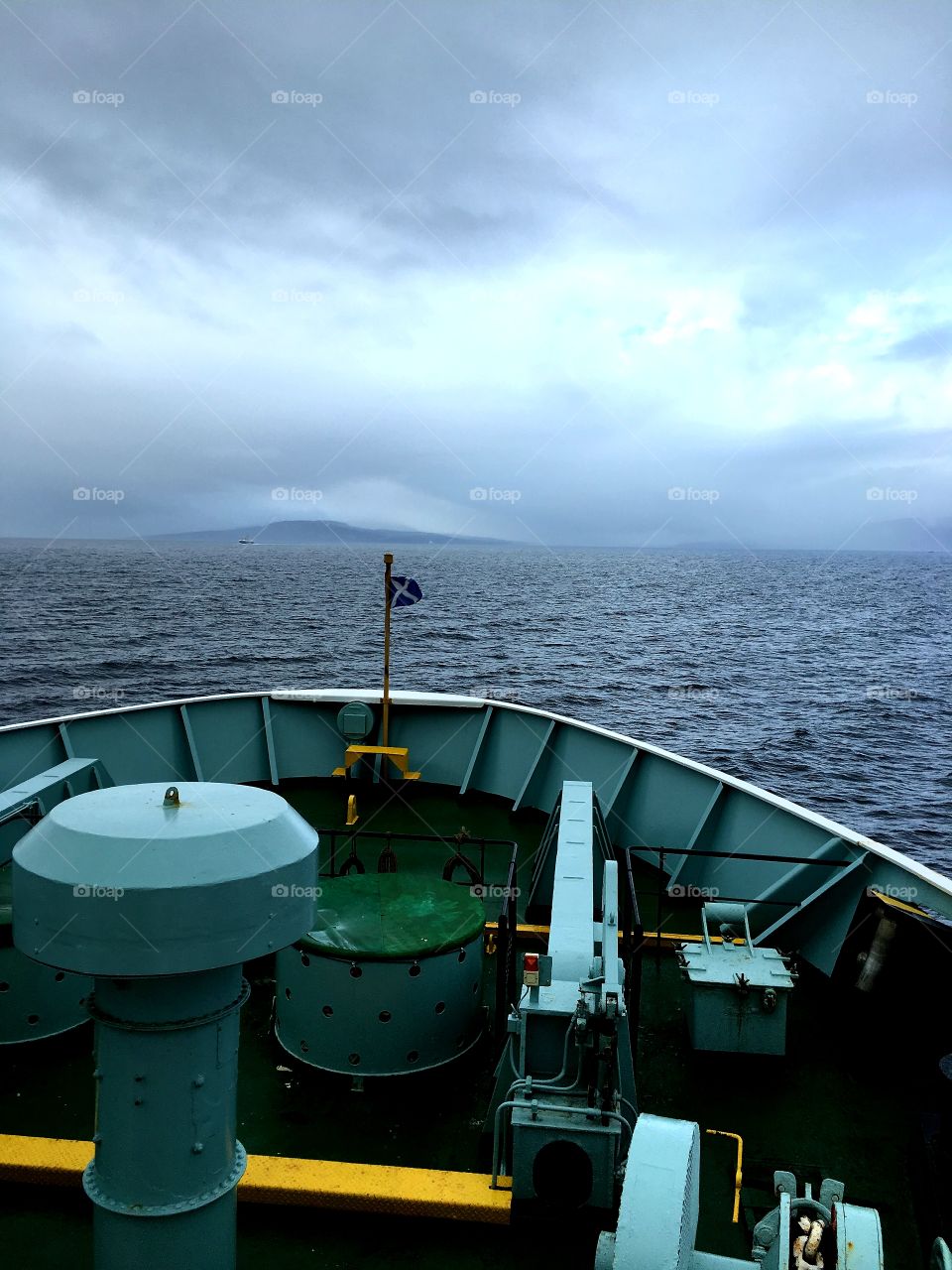 On the way to Island of Arran