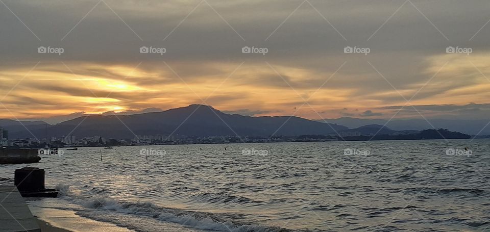 Por do Sol em Florianopolis