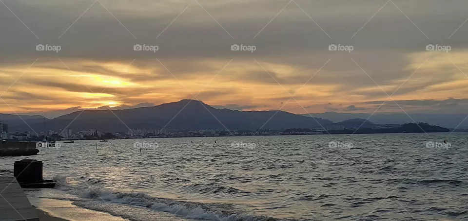 Por do Sol em Florianopolis
