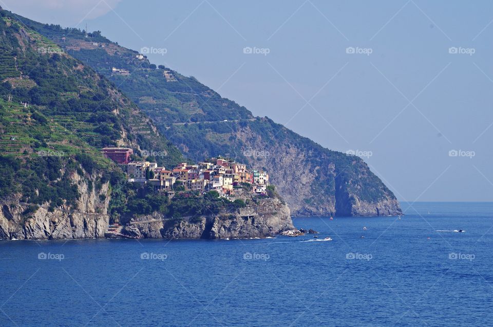 Manarola village in Cinque Terre National Park