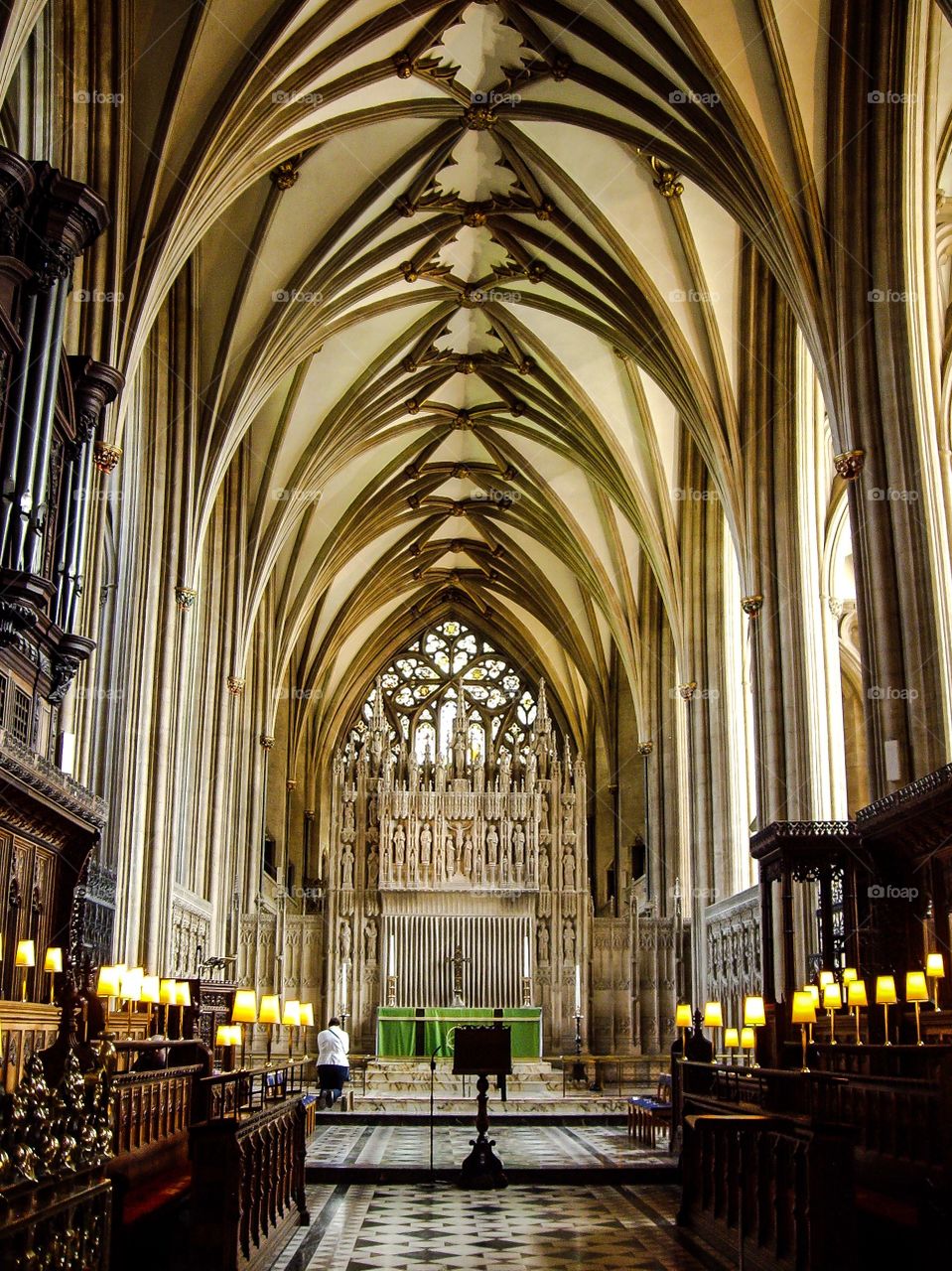 Catedral de Bristol. Catedral de Bristol, Altar Mayor (Bristol - England)