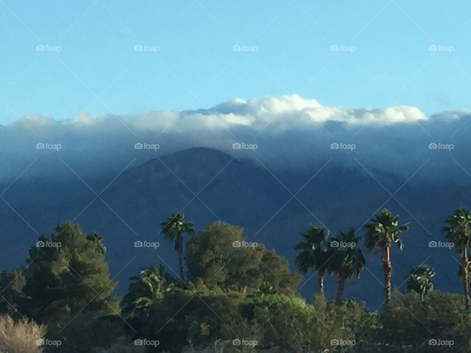 Palm Springs Mountains. Palm Springs