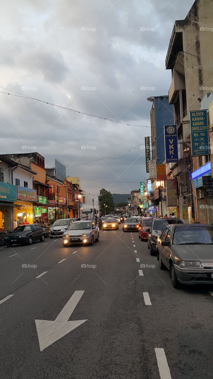 Street known for Indian products in Seremban