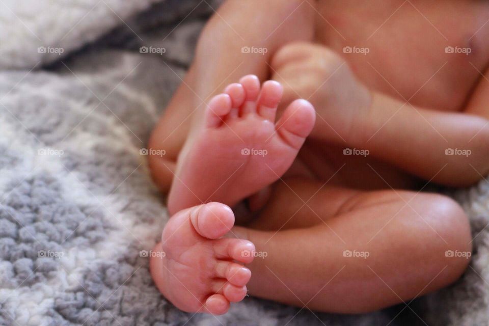 A little baby feet