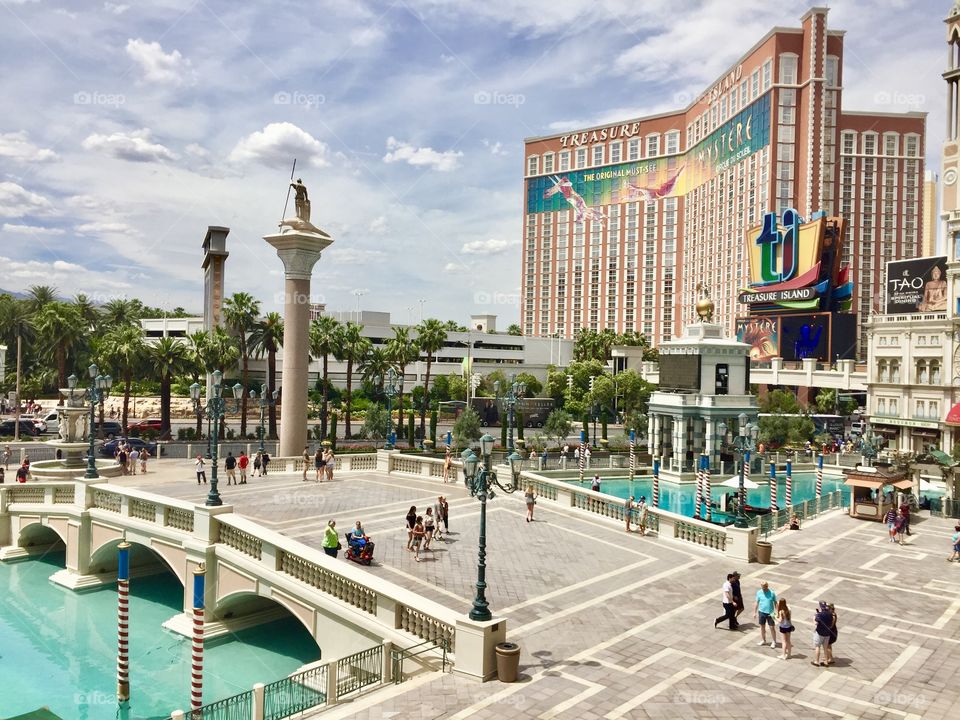 View from the Venetian Las Vegas