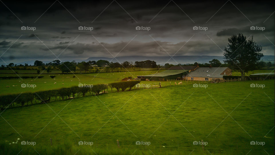 there's a storm coming. took this on my journey to Glasgow as a storm came over the horizon