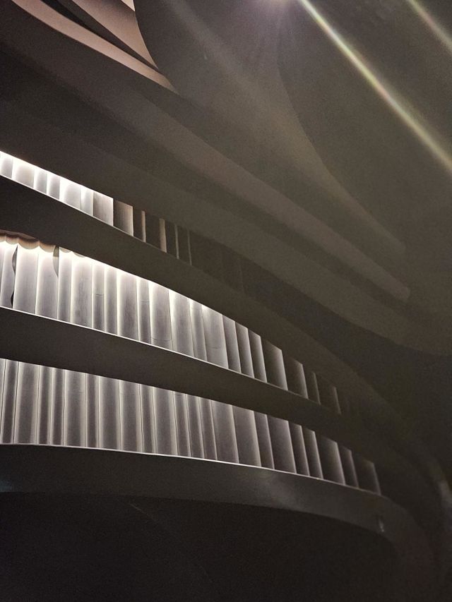 Inside the Xiqu Theatre at Hong Kong West Kowloon Cultural District