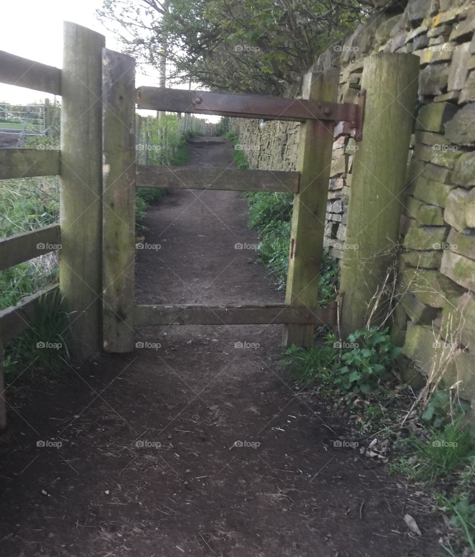 Gateway to an old pathway