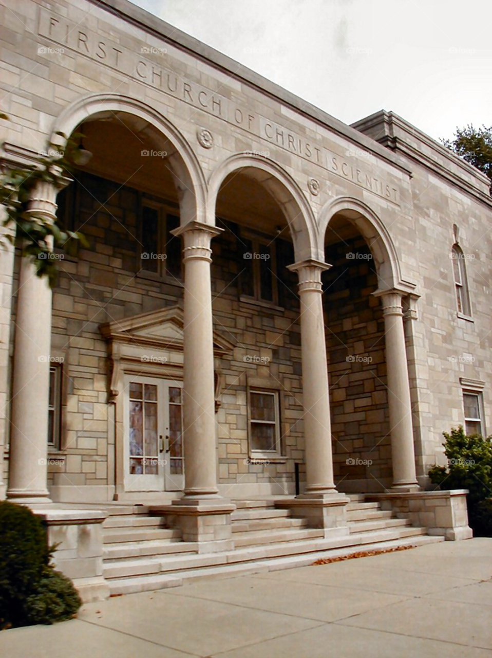 Architecture, Column, No Person, Building, Courtyard