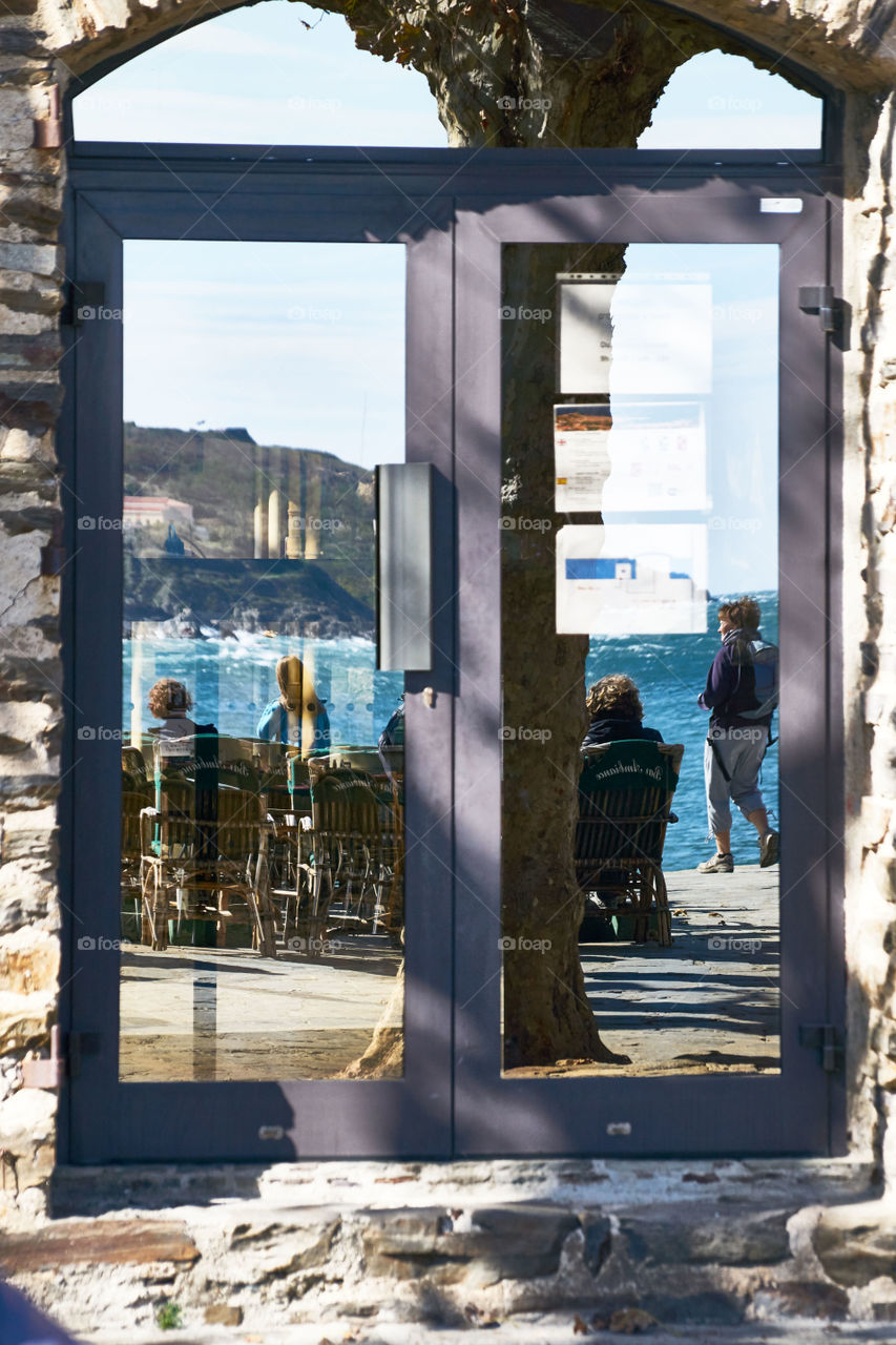 Reflections at the seaside