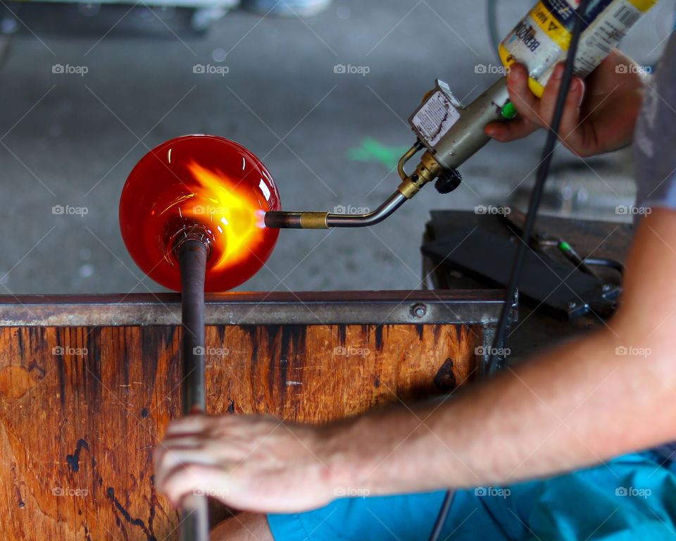 People in Small Businesses - Glass Maker