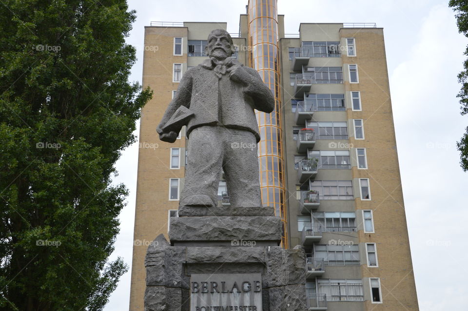 Statue Of The Architect Berlage