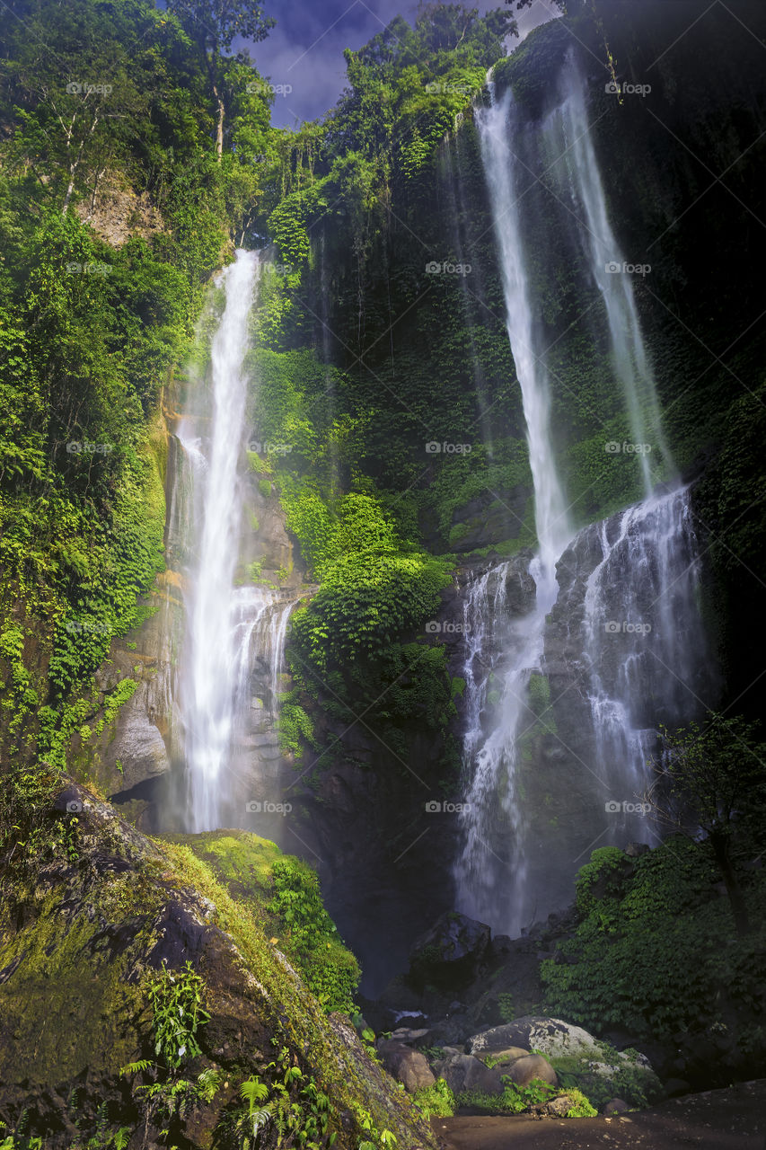Waterfall from island Bali/Indonesia/