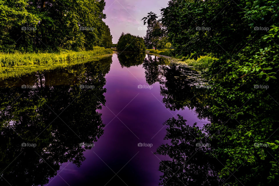 Red sky at night ........