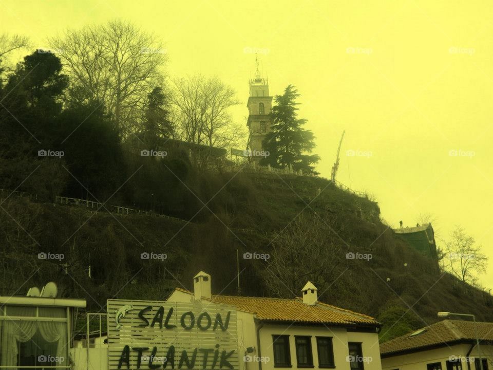 Old  clock Tower in Turkey