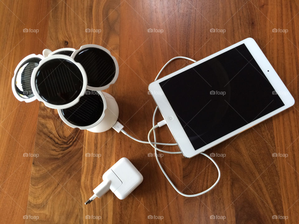 Solar charger for mobile devices