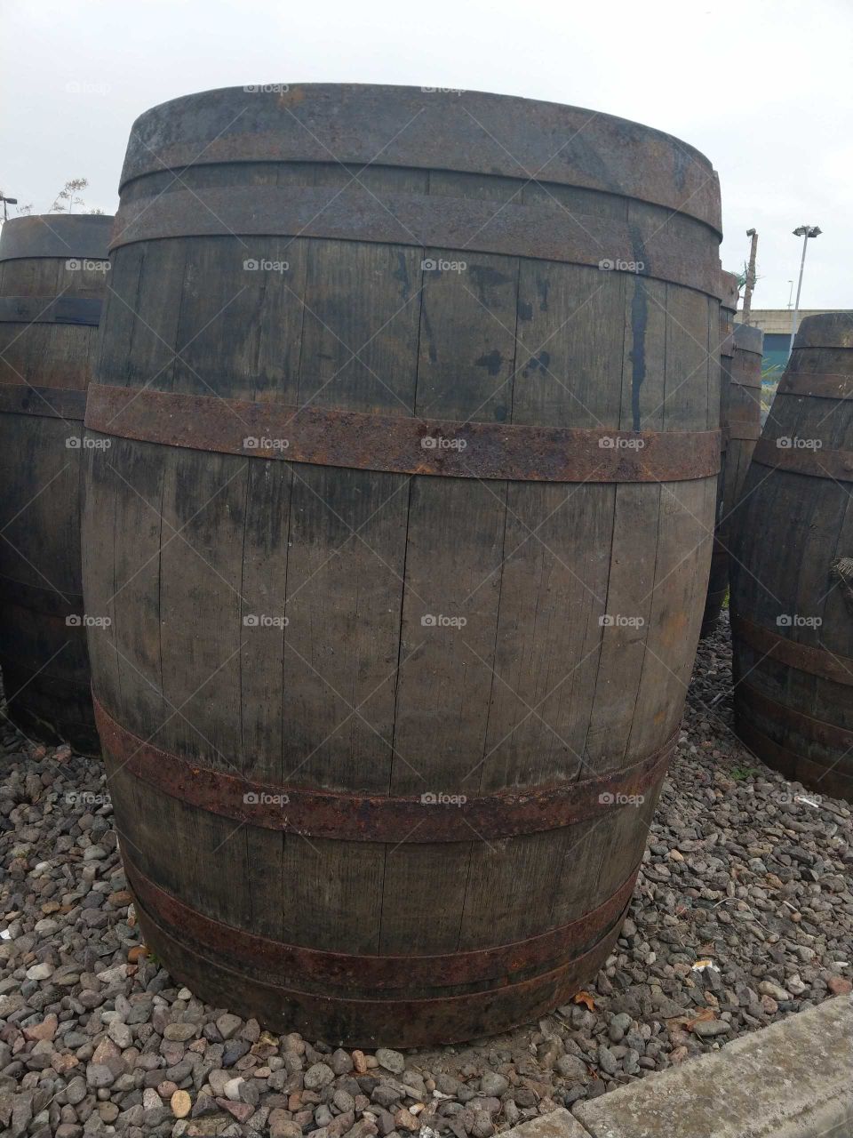 whisky barrels