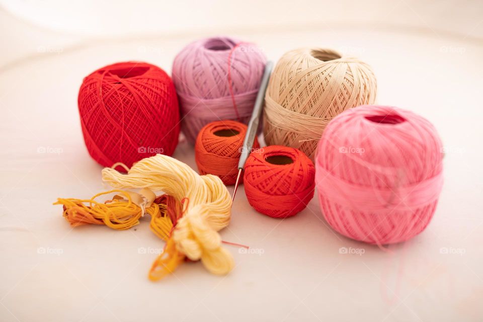 Crocheting strings