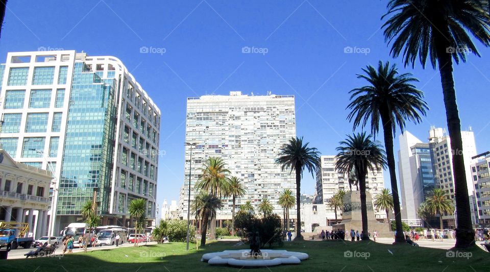 Downtown Montevideo - Uruguay