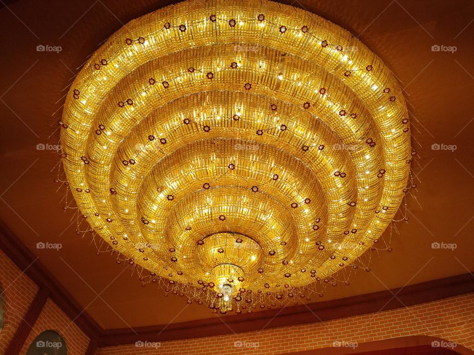 This is a artificial chandelier