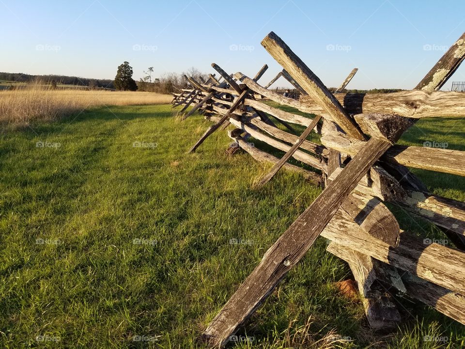 Old style fence